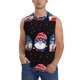 thumbnail image 1 of Balery Three Gnome Independence Day Camisetas sin mangas para hombre, absorbe la humedad y protege contra el mal olor.-X-Large, 1 of 7