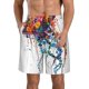 thumbnail image 1 of Balery Colorful Floral Jellyfish Traje de Baño Estilo Hawaiano para Hombre, Shorts de Secado Rápido con Bolsillos-Medium, 1 of 6