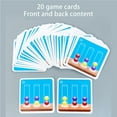 thumbnail image 2 of facefd Logical Thinking Toys for Kids Color Reasoning Game Clip Beads Toys Board Games, 2 of 6