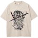 thumbnail image 1 of Camisetas góticas de gran tamaño para hombres y mujeres, camiseta Retro lavada Y2k, camisetas con estampado de letras de Calavera, camisa informal suelta de manga corta, 1 of 5