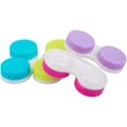 thumbnail image 5 of 12 Pack Contact Lens Case Colorful Holder Colored Lenses Box, YuCool Left Right Eyes Container Portable Contact Lens with 4 Pack Portable Stick Tool Case Kit for Travel Work, 5 of 5