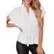 thumbnail image 2 of Camisa de color puro para mujer, blusas con botones para mujer, blusa para mujer, blusa con botones para mujer, valor inmejorable, 2 of 5