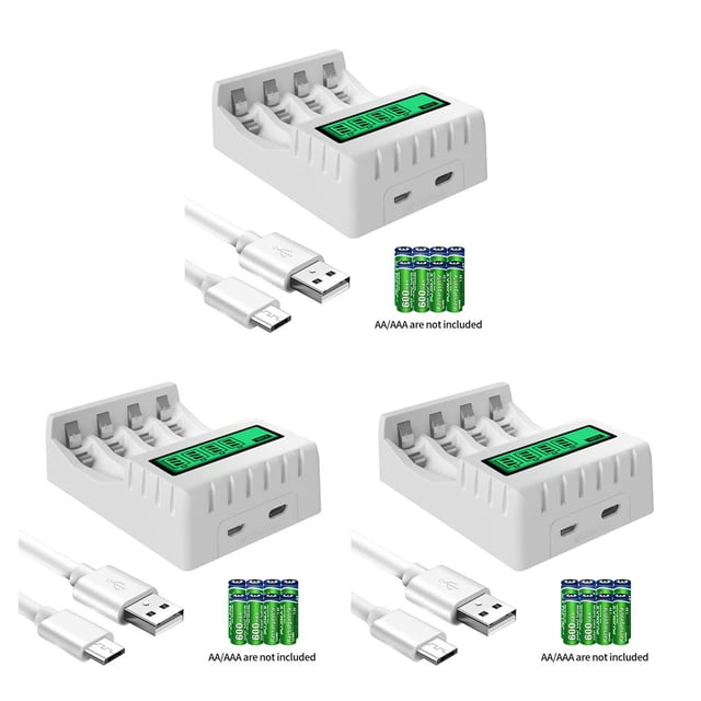 Billuyoard de Protección de circuito universal Cargadores de pantalla LCD Suministros de accesorios de alimentación multifuncionales blanco Type1 NO1