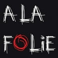 thumbnail image 2 of Cilpa, Audrey and Fabrice 12x12 Black Ornate Wood Framed with Double Matting Museum Art Print Titled - A la folie, 2 of 4