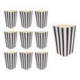 thumbnail image 1 of 10x Candy Cardboard Container Paper Candy Showers 10x black stripe, 1 of 7