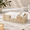 9.8" × 4.9" × 2.8" - Guest Towel, variant on 9.8" × 4.9" × 2.76" - Guest Towel Scalloped Travertine Napkin Holder for Bathroom Vanity Countertops