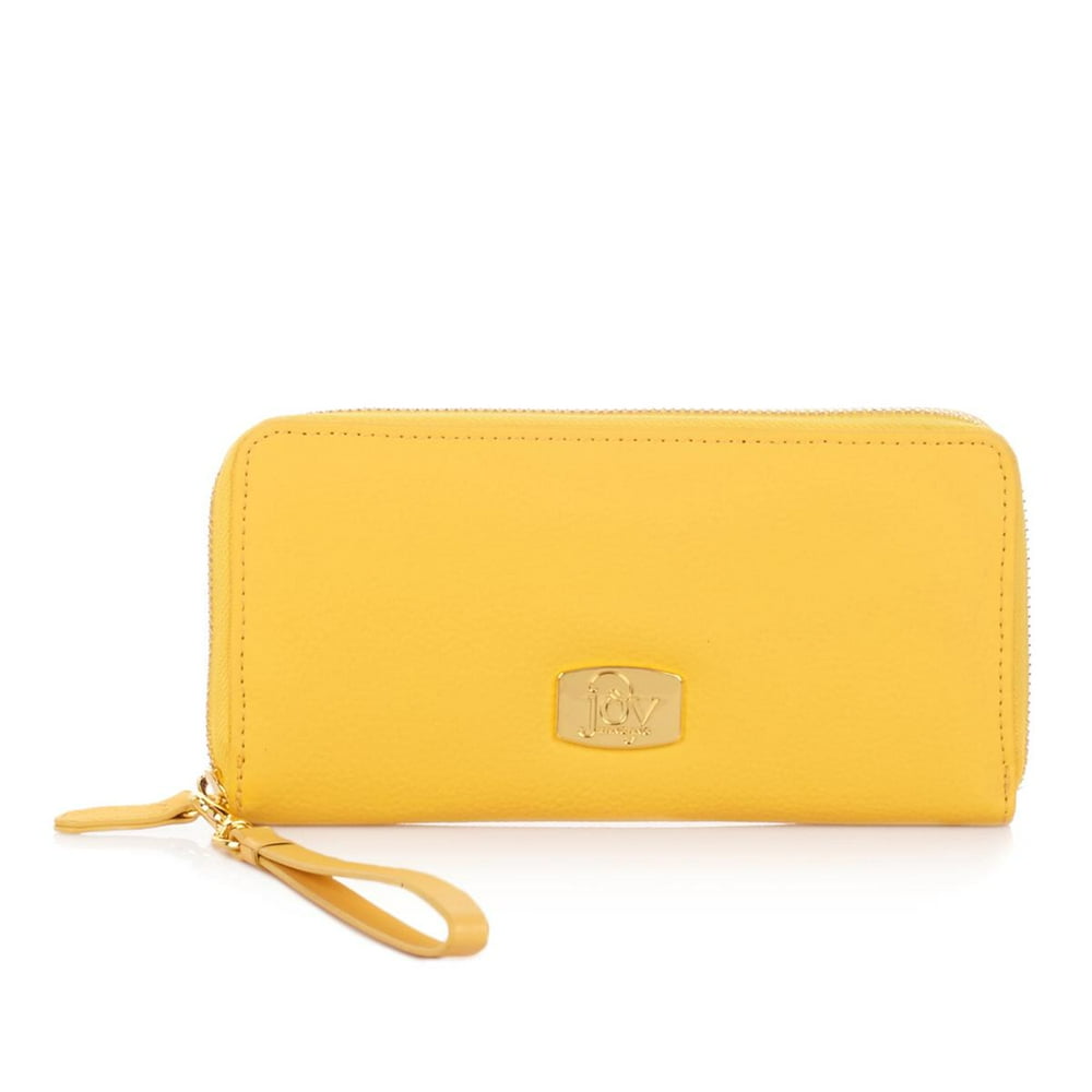 Joy Mangano JOY Genuine Leather Organizer Wallet with RFIDProtection