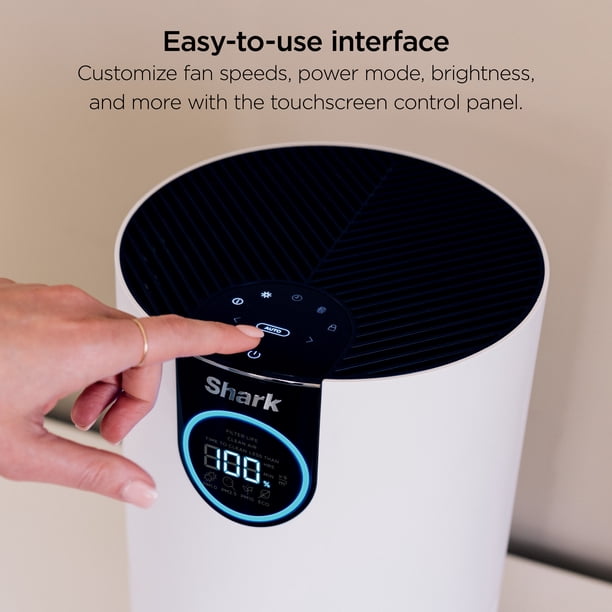 Shark MAX Air Purifier Machine with Nano Seal HEPA Filter