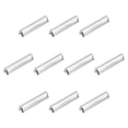 thumbnail image 1 of 24uds Cinturón Hebilla Extremo Puntas Unique Bargains Cinta Engarce Cierres para Cuero Tono Plateado 30mm, 1 of 6