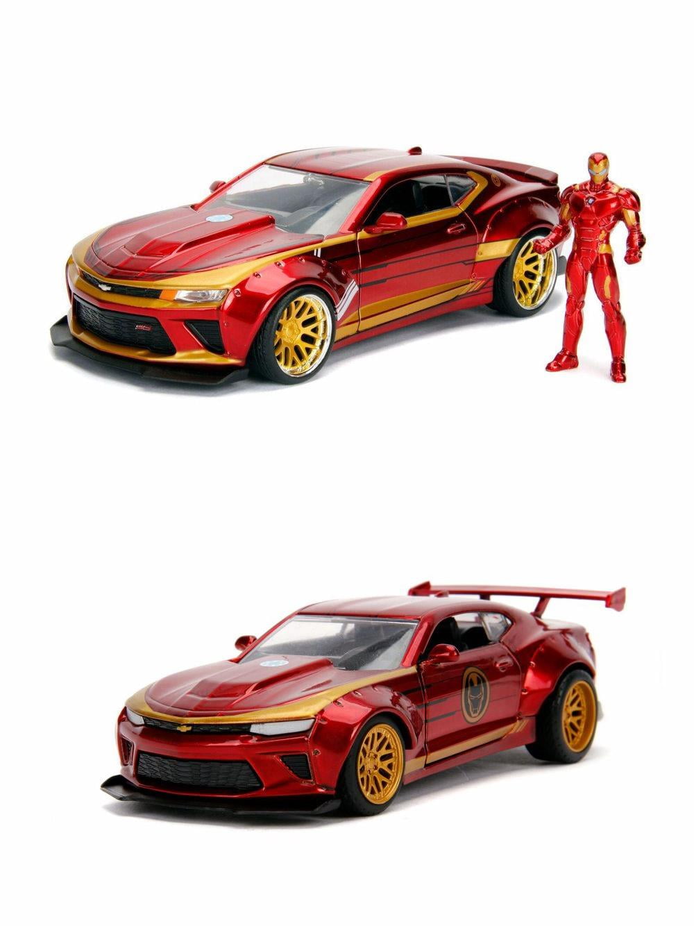 Iron Man Diecast Toy Car Package 1/24 & 1/32 Scale Diecast Model Cars