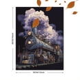 thumbnail image 3 of Qisvanset 12x16 Inch Night Sky Van Camper Canvas Print Wall Art, 3 of 5