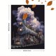 thumbnail image 3 of Qisvanset 12x16 Inch Night Sky Van Camper Canvas Print Wall Art, 3 of 5