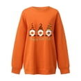 thumbnail image 3 of Blusa holgada de manga larga con estampado de otoño para mujer, suéter informal con cuello redondo, Tops, sudadera Fridja  fjkfkj6367, 3 of 4