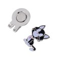 thumbnail image 3 of Cute Cat Metal Golf Ball Marker Hat Clip Golf Accessory Golfer Gift, 3 of 5