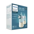 thumbnail image 3 of Philips AVENT Anti-Colic Baby Bottles with AirFree Vent, 9oz, 2pk, Clear, SCY703/02, 3 of 11