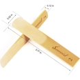 thumbnail image 2 of 10 Pack Bb Clarinet Reeds with Plastic Box, Strength 2.0 Reeds for Clarinet, Thinner Reed Tip & Unfiled Cut for Easy of Play, Traditional Reeds for Clarinet Beginner and Player, 2 of 7