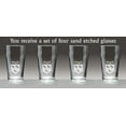 thumbnail image 2 of Magill Irish Coat of Arms Pub Glasses - Set of 4 (Sand Etched), 2 of 2