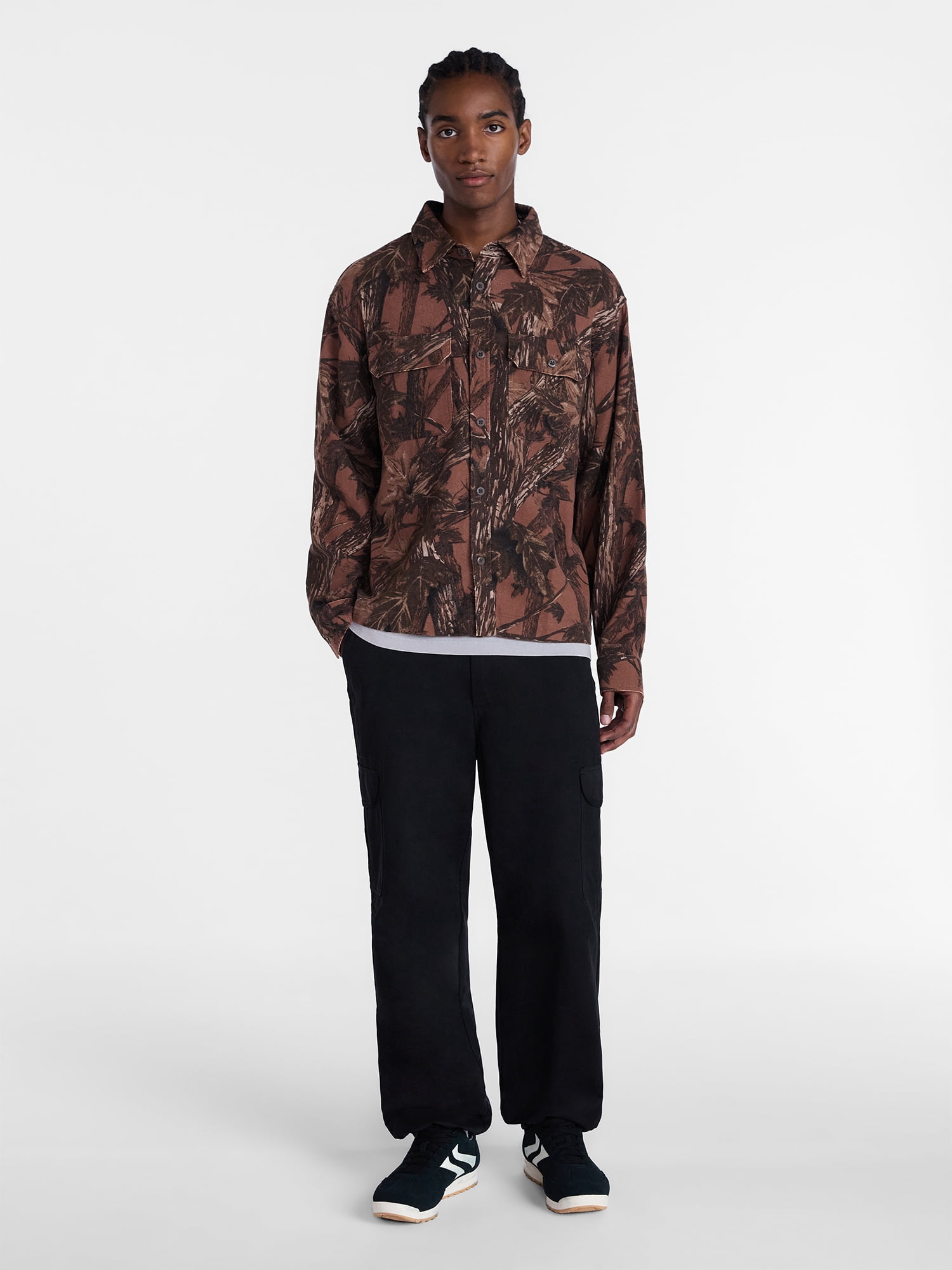 No Boundaries Loose Fit Cargo Pants, Men's XS-4XLT