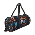 thumbnail image 3 of Gaeub Creative Transport Lightweight Travel Cylinder Bag Gym Tote Bag Sports Training Duffle Bag with Pockets and Straps, 3 of 8