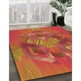 thumbnail image 3 of Ahgly Company Machine Washable Indoor Square Transitional Orange Area Rugs, 8' Square, 3 of 7