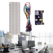 MB102 Breadboard 830 Point Solderless PCB Bread Board Test Development for DIY Electronic Projects