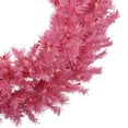thumbnail image 3 of Northlight 36" Pre-Lit Pink Spruce Artificial Christmas Wreath, Pink Lights, 3 of 7