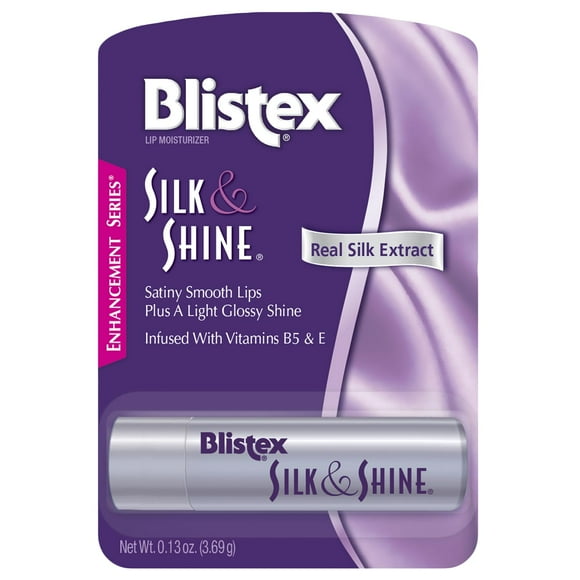 Blistex Baume à Lèvres Soie & Brillance 0.13 Oz (Lot de 12)