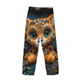 thumbnail image 3 of Lsque Playful Leopard Art Print Men's Pajama Pants, Lounge Pant - Comfortable Home Wear,Elastic Waistband, Stylish Design-Medium, 3 of 9
