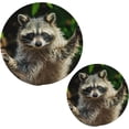 thumbnail image 7 of SKYSONIC Raccoon Forest Funny Paws Pot Holders Trivets, 2 Pcs Heat Resistant Trivets,Wild Vivid Cotton Thread Weave Mats for Hot Pads Pans Pot Bowl Teapot for Kitchen Decor, 7 of 7