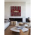 thumbnail image 3 of Marmont Hill "Cabin Life V" Painting Print on White Wood, 3 of 7