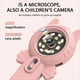 thumbnail image 2 of Mini Microscopio Digital 2 en 1, 500X, Cámara de 2 MP con 8 LED, Ideal para Niños, Plantas e Insectos, Color Azul., 2 of 5
