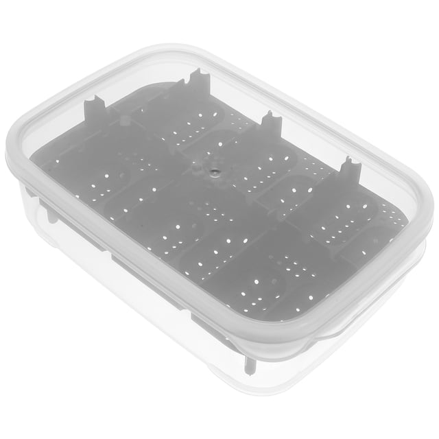 Raindrops Caja De Cría Para Reptiles Con 14 Compartimentos Fácil De Limpiar Y Transportar