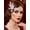 Silver, variant on 1920s Flapper Headpiece Rhinestones Flapper Headband Roaring 20s Hair Accessories for Women (, size)
