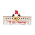 thumbnail image 2 of Calendario de escritorio de Navidad de madera Decoración Adornos de vacaciones de Navidad para año Nuevo Regalo de oficina en casa EstiloC Macarena Calendario de adviento, 2 of 8