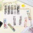 thumbnail image 5 of Fairytale Bookmarks Clear Stamps Mermaid Bookmarks Labels Clear Silicone Stamp Mushroom Bookmarks Transparent Silicone Clear Stamps Seal for DIY Scrapbooking Journal Album Craft DIY, 5 of 7