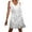 White, variant on HXWCHs Disco Fringe Mini Dress for Women 70s Flapper Style Party Wear Casual Elegant Outfit M Black
