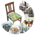 thumbnail image 7 of Fuzoiu Lemon Print Square Cushion Cover,Couch Cushion Covers, Stretch Seat Slipcover for Dining Chairs, Banquets, and Home Decor-Four Pieces, 7 of 7