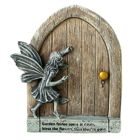 

Cartoon Resin Fairy Door for Tree Garden Hanging Fairy Door Decoration