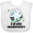 thumbnail image 3 of Inktastic Snowboarding Future Snowboarder Childs Boys or Girls Baby Bib, 3 of 4