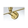 thumbnail image 5 of Living District Collier 5 Light Satin Gold And Clear Glass Wall Sconce, 5 of 8
