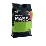 Optimum Nutrition Serious Mass Protein Powder, Strawberry, 50g Protein, 12lb, 192oz