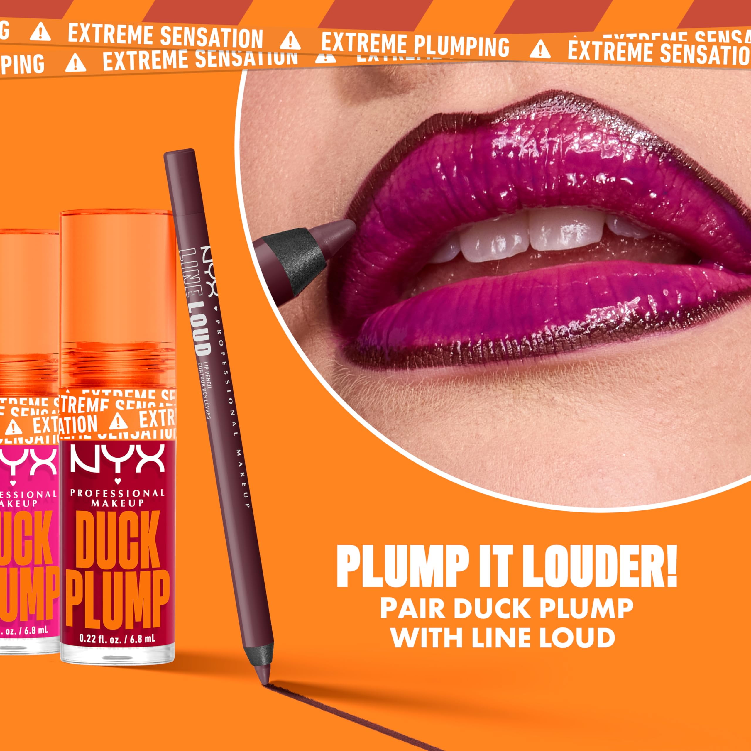 NYX PROFESSIONAL MAKEUP Line Loud Lip Liner, Longwear and Pigmented Lip Pencil with Jojoba Oil & Vitamin E - Ten Out of Ten