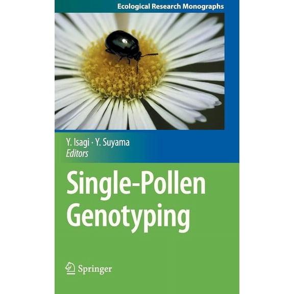 Ecological Research Monographs Single-Pollen Genotyping, (Hardcover)