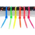 thumbnail image 3 of Secure Cable Ties 8 Inch Fluorescent Green Standard Cable Tie - 100 Pack, 3 of 4