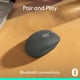 thumbnail image 2 of Ratón inalámbrico Bluetooth Logitech M196 para ordenadores portátiles Graphite, 2 of 9