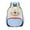 Light Green, variant on Cute Plush Animal Decor Backpack, Lightweight Color Block Casual Daypack Multi Pocket Portable School Backpack for Daily Campus Use