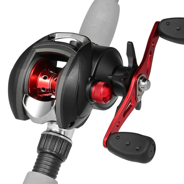 Amdohai 12+1 BB Ball Bearing 8.1:1 Bait Casting Fishing Reel One