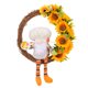 thumbnail image 2 of Spring Bee Festival Sunflower Long Legs Chef Doll Wreath Cute Doll Simulation Flower Decoration, 2 of 6