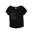 thumbnail image 1 of Soul Of A Gypsy Women's Fashion Slouchy Dolman T-Shirt Tee Heather Black 2X-Large, 1 of 4