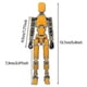 thumbnail image 5 of T13 Action Figure Titan 13 Robot Action Figure Human Action Figure 3D Printed Action Figure and Weapons Set (DPD), 5 of 5